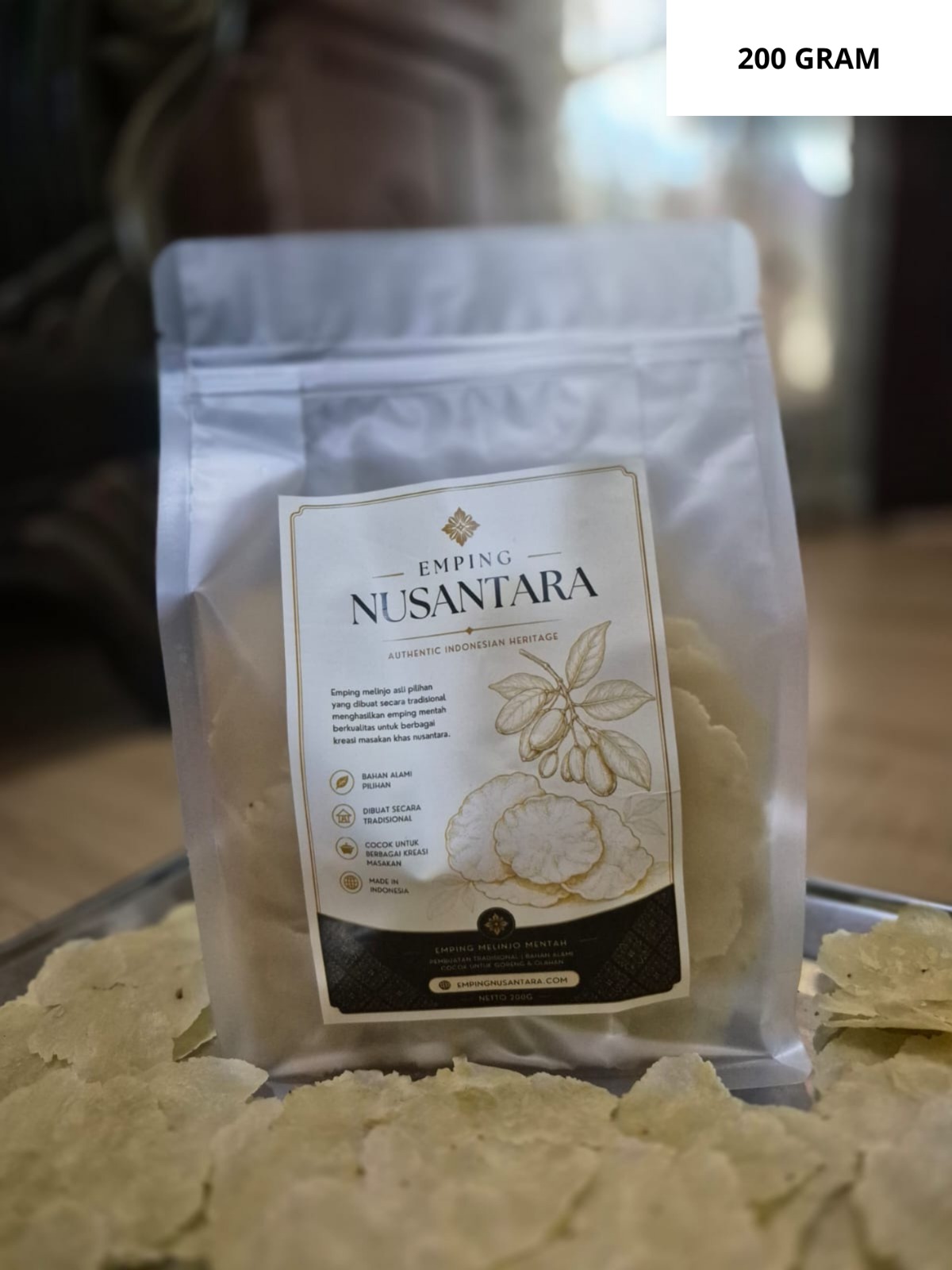 Emping Mentah Nusantara